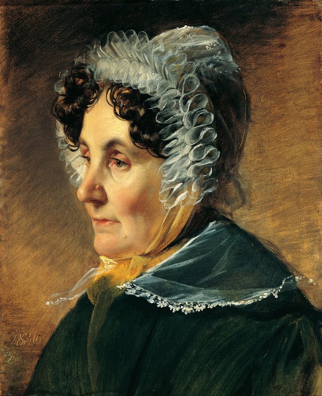 The Painter's Mother by Friedrich von Amerling