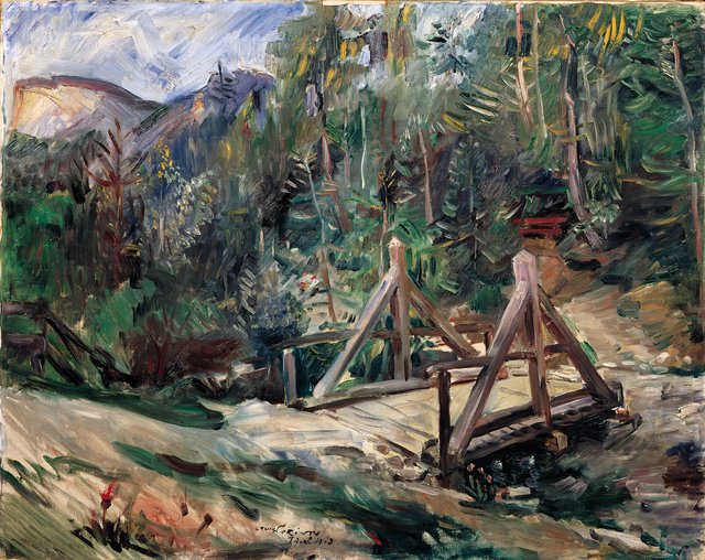 Bridge in Tyrol by Lovis Corinth