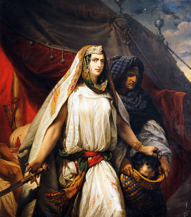 Judith mit dem Haupt des Holofernes by Johann Peter Krafft