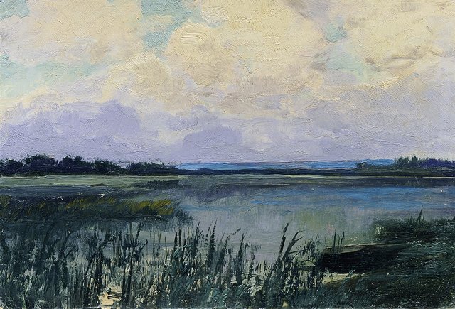 Wittingau (aus der Mappe „16 Ansichten tschechischer Landschaften 'Česka Krajiná'“) by Ferdinand František Engelmüller