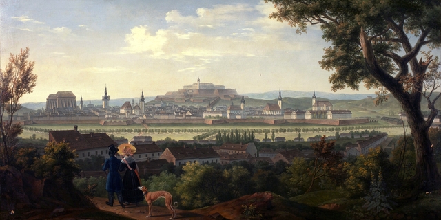 Brünn mit Spielberg by Alois von Saar