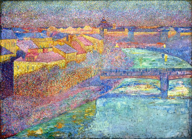 Donaulände im Sommer by Franz Jaschke