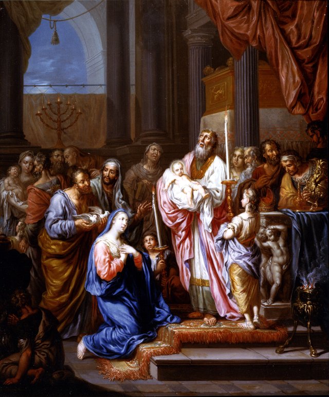 Darbringung im Tempel by Franz Christoph Janneck