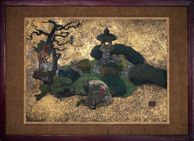 Japanischer Garten by Emil Orlík