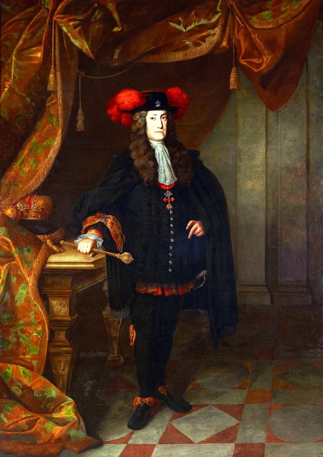 Emperor Charles VI by Johann Gottfried Auerbach