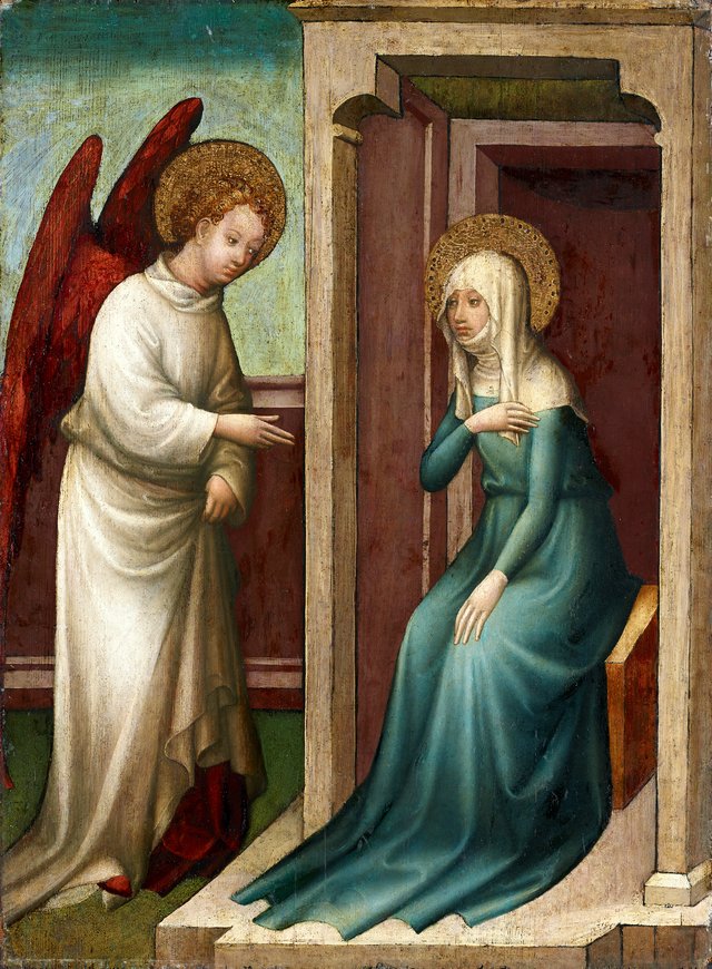 Annunciation to Saint Ann by Meister der Darbringungen