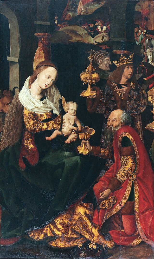Adoration of the Magi by Master of the Habsburgs