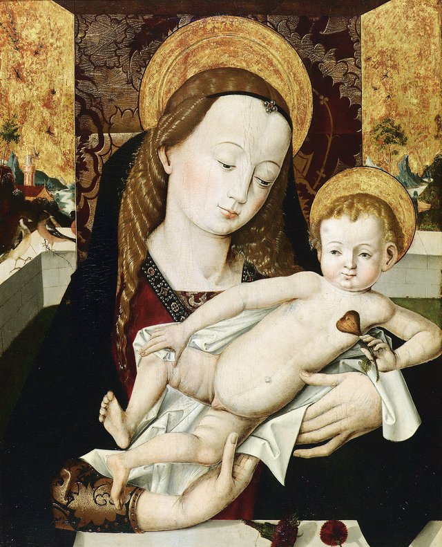 Virgin and Child by Master of the Habsburgs