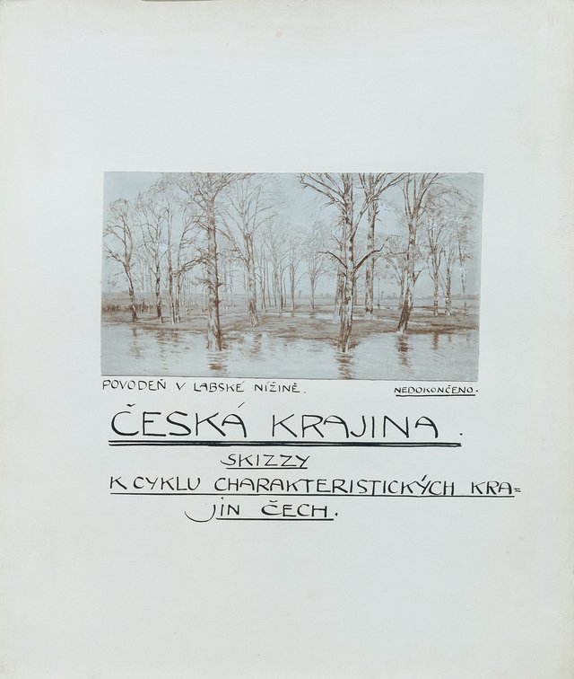 16 Ansichten tschechischer Landschaften "Ceska Krajiná" by Ferdinand František Engelmüller