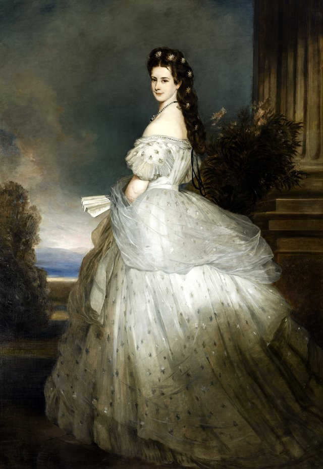 Empress Elisabeth by Franz Xaver Winterhalter