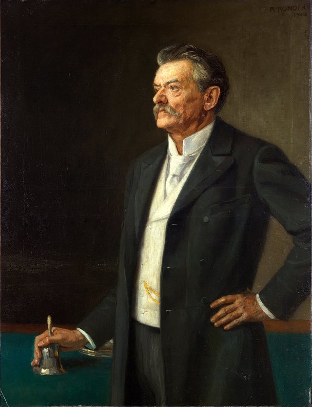 Der Reichstagspräsident Dr. Theodor Kathrein by Rudolf Konopa