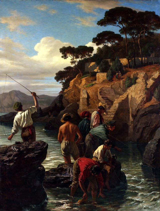 On the Coast of Genoa by Alois Schönn
