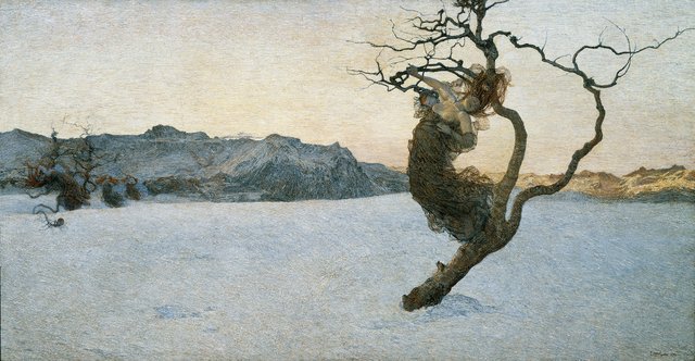The Evil Mothers by Giovanni Segantini