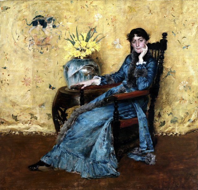 Portrait of Dora Wheeler by William Merritt Chase