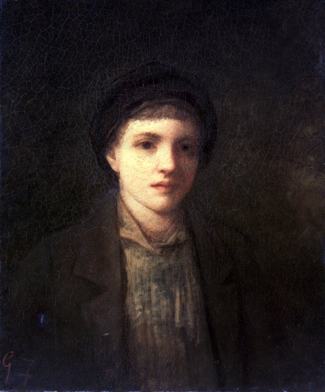 Head of a Boy by George Fuller