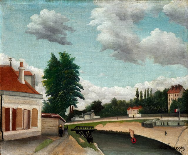 Outskirts of Paris by Henri Rousseau