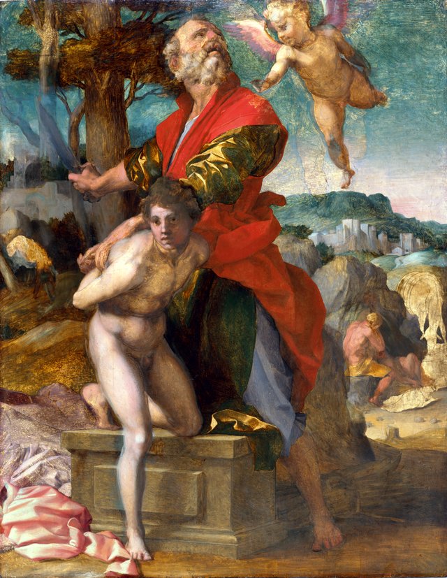 The Sacrifice of Isaac by Andrea del Sarto