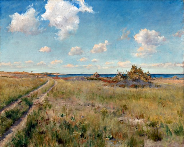 The Old Road to the Sea by William Merritt Chase