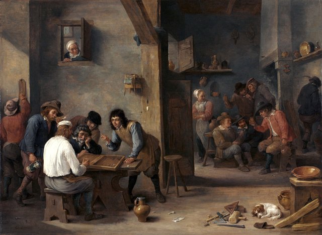 Game of Backgammon by David Teniers the Younger