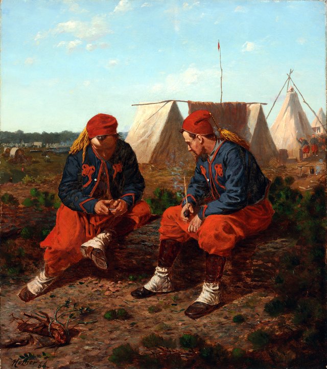 The Brierwood Pipe by Winslow Homer