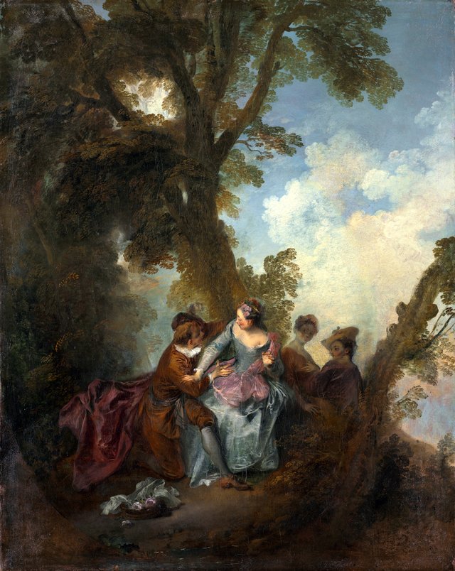 Declaration of Love by Nicolas Lancret