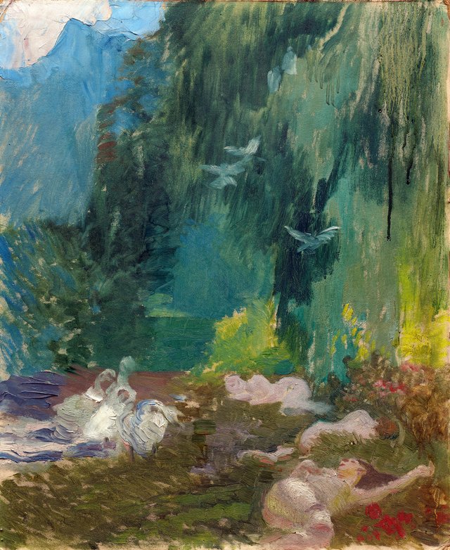 The Siesta by Paul-Albert Besnard