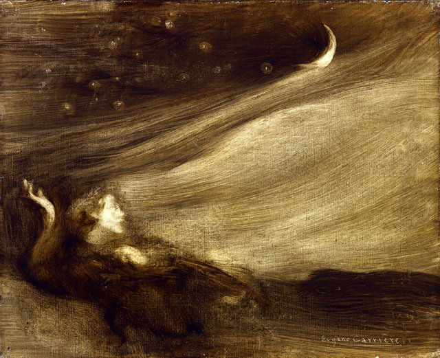 The Contemplator by Eugène Carrière