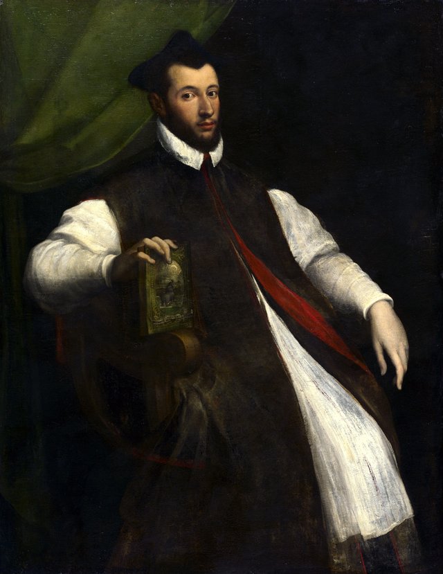 Portrait of a Prelate by Girolamo da Carpi