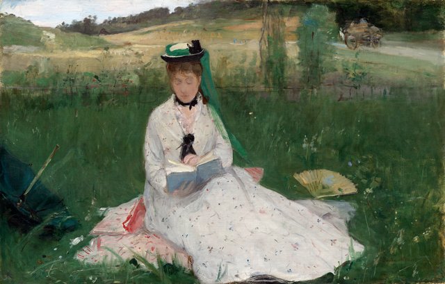 Reading by Berthe Morisot