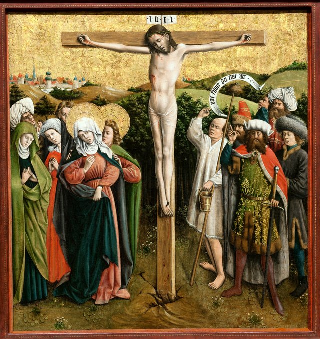 Altarpiece with The Passion of Christ by Master of the Tucher Altarpiece