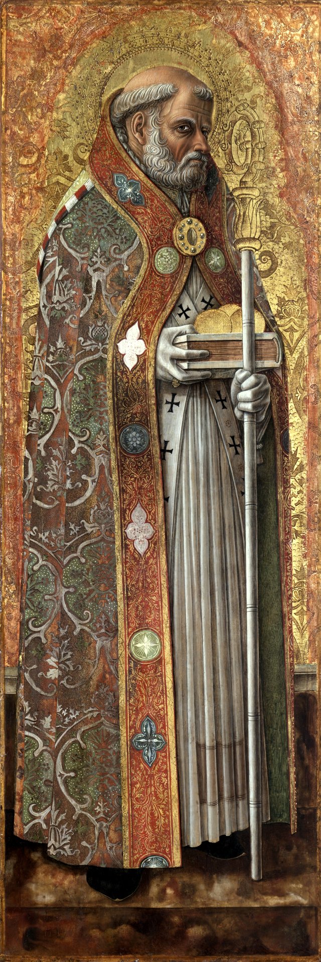 Saint Nicholas of Bari by Carlo Crivelli