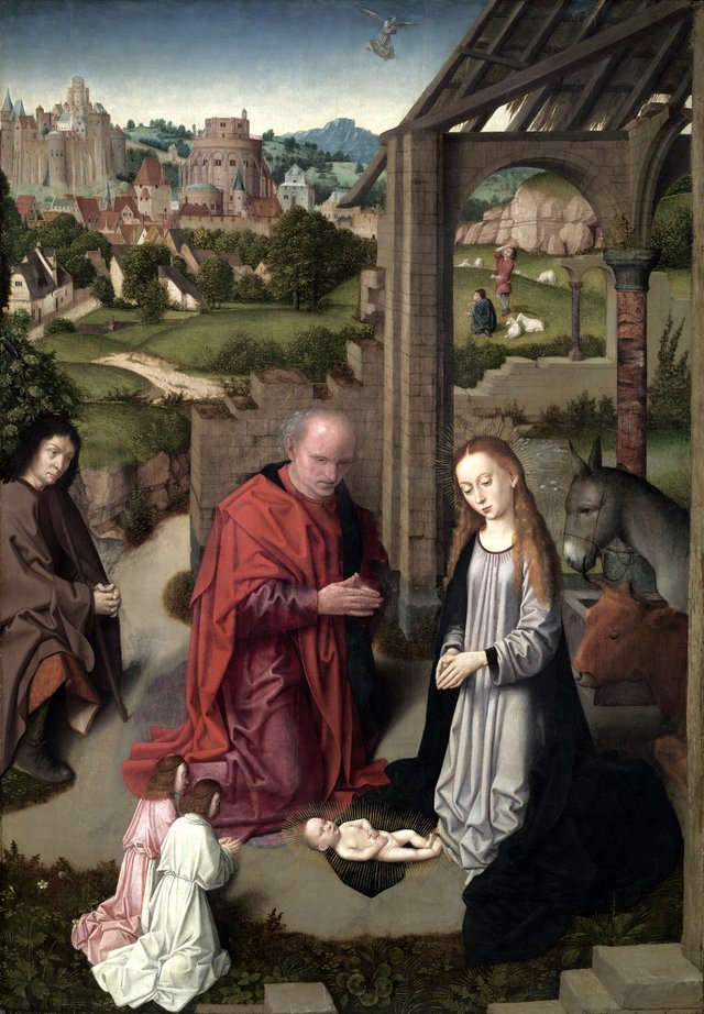 The Nativity by Gerard David