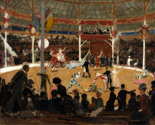 The Circus by Suzanne Valadon