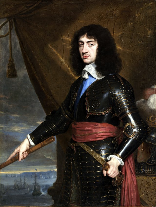 Portrait of King Charles II of England by Philippe de Champaigne