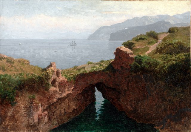 Natural Bridge, Sorrento by William Stanley Haseltine