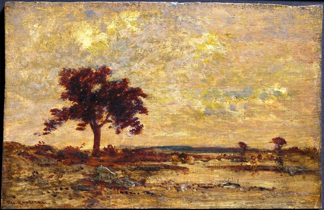 Marshlands by Théodore Rousseau