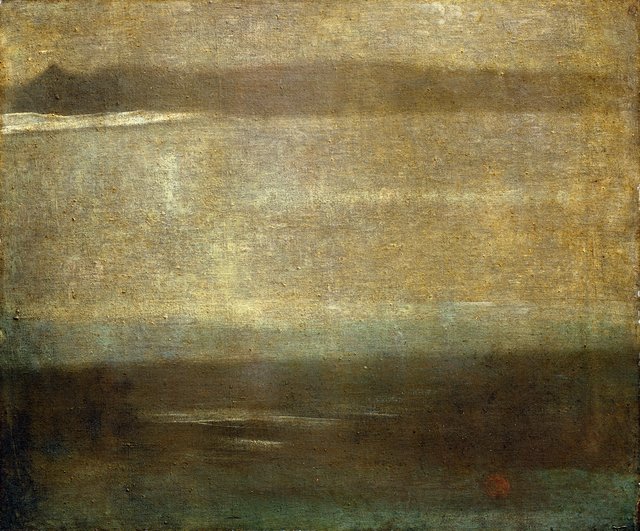 Gray and Silver:  A Nocturne by Walter Greaves