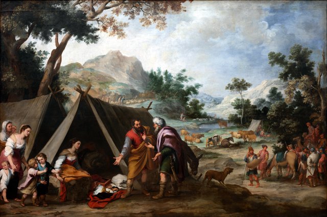Laban Searching for His Stolen Household Gods by Bartolomé Esteban Murillo