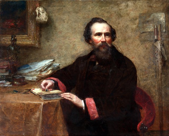 Portrait of Genio C. Scott by Eastman Johnson