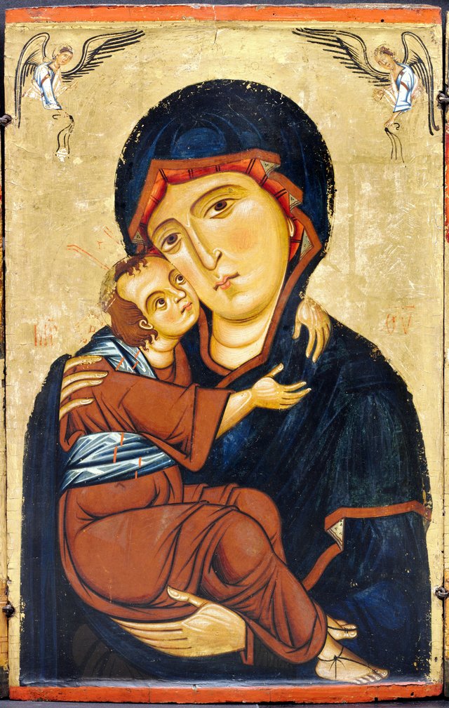 Virgin and Child with Saints by Berlinghiero Berlinghieri