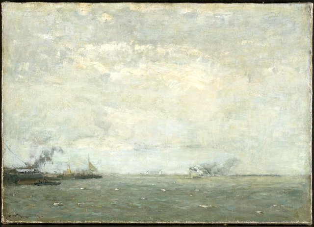 Seascape by Henry Ward Ranger