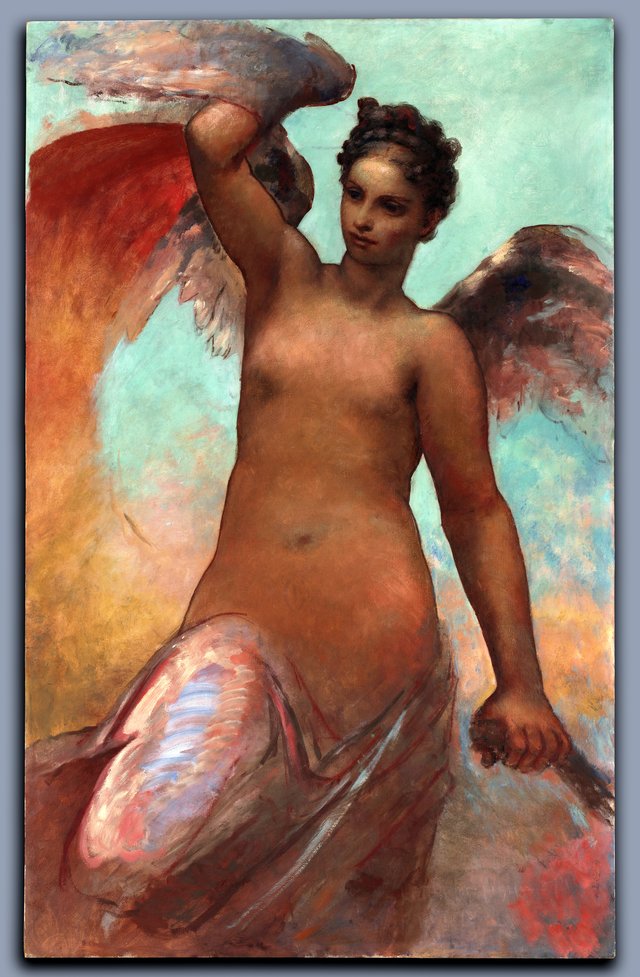 Winged Fortune by William Morris Hunt