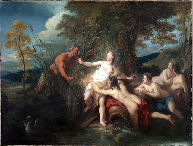 Pan and Syrinx by Jean-François de Troy