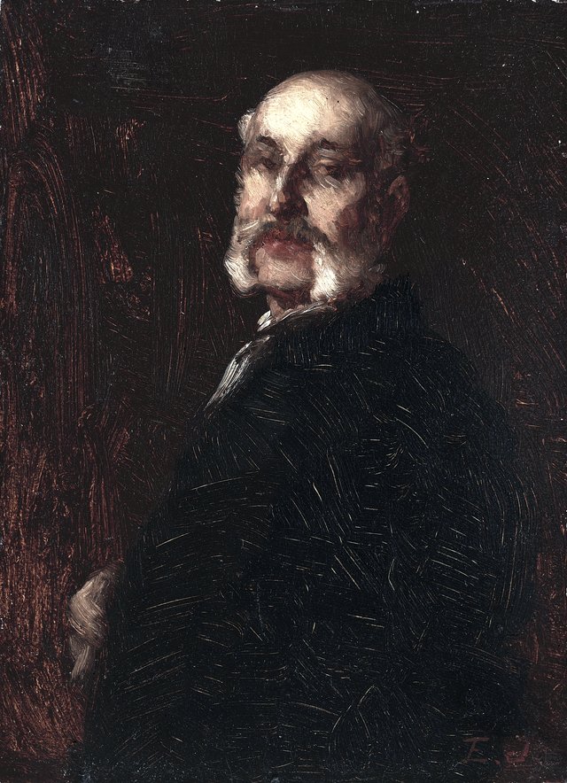 Portrait of Franklin H. Delano by Eastman Johnson