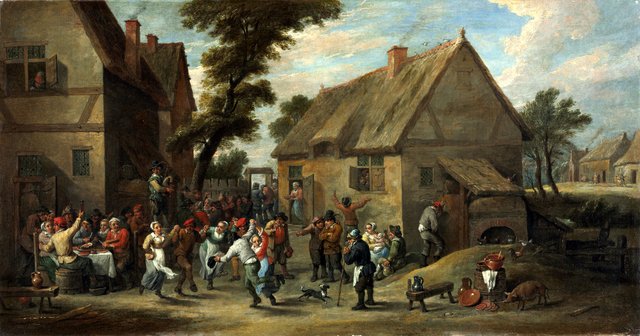 Village Festival by David Teniers the Younger