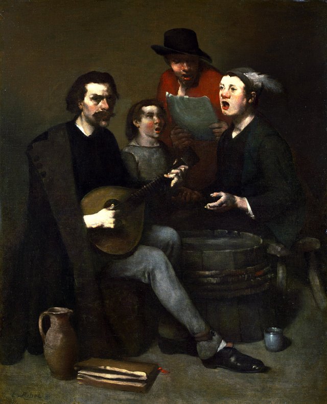 Singers by Augustin Théodule Ribot