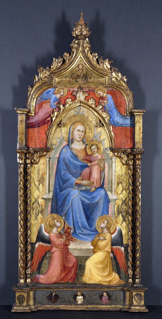 Virgin and Child with Angels by Spinello Aretino