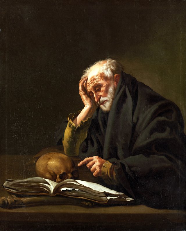Saint Jerome by Hendrick ter Brugghen