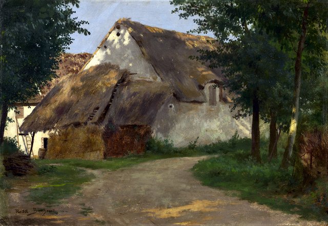 The Farm at the Entrance of the Wood by Rosa Bonheur