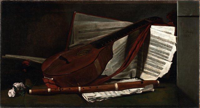 Attributes of Music by François Bonvin